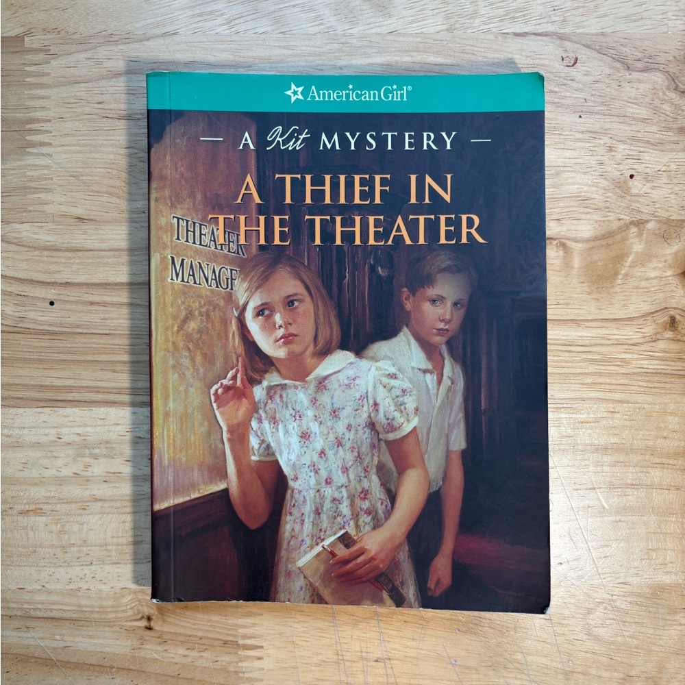 American Girl KIT A Thief in the Theater Paperback Book